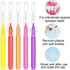 EasyHonor Braces Brush for Cleaner Interdental Brush Toothpick Dental Tooth Flossing Head Oral Dental Hygiene Flosser Toothpick Cleaners Tooth Cle...