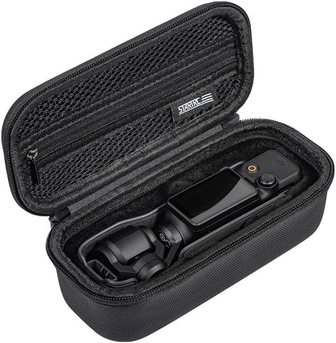 PU Gimble Camera Protective Storage Carrying Case Compatible with DJI Osmo Pocket 3, Gimble Camera Accessories Shockproof Travel Portable Handbag...