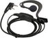 Retevis 2 Way Radio Earpiece, C-Type Earhook Headset with Mic, 2 Pin, for RT22 RT68 RT21 H-777 RT27 RT19 RB26 RB45,Compatible with BAOFENG UV-5R B...