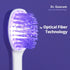 Optic Care Toothbrush Head 4 pcs(2 pcs X 2 packs), Toothbrush Head for Dr. Quorum Optic Care Electric Toothbrush, Fiber Optic Bristles...