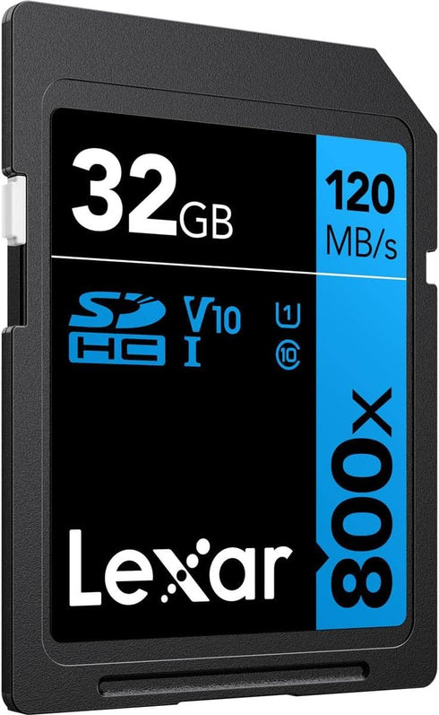 Lexar Blue Series SDHC Memory Card, UHS-I U1 Class 10, 32 GB...