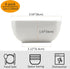 5 Ounce 6 Pack Ceramic Dip Bowls Set Porcelain Dip Mini Bowls Soy Sauce Dish/Bowls - Good for Tomato Sauce, Soy, BBQ and Other Party Dinner (White...