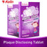 Dental Plaque Disclosing Tablets for Kids & Adults - Showing Plaque by Changing Color - Helps Teach Brushing Habits for Clean Teeth - 36 Count...