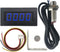 DIGITEN 4 Digital Blue LED Tachometer RPM Speed Meter + Hall Proximity Switch Magnet Sensor NPN + Sensor Mounting Holder for Lathe Conveyor Belt...