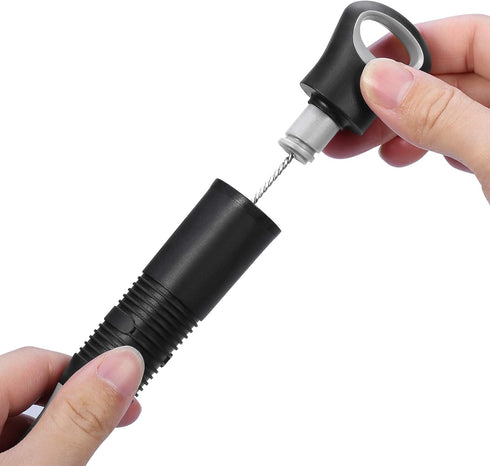 2-in-1 Bottle Brush with Straw Brush, Long Handle Water Bottle Scrubbing Brush, Built for Cleaning Sport Bottles, Baby Bottles, Water Bottles, Cof...