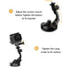 Suction Cup Mount Compatible with Gopro Hero 13 12 11 10 9 8/AKASO EK7000/Brave 4/Brave 7/V50X/Insta360 x5 x4/ODDV/DJI Osmo Action 5 Pro/Apexcam/I...