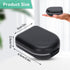 Behind?the?Ear Hearing Aid Case, Waterproof Drop Resistance Storage Box Portable Protective Box for Storing Hearing Aids, 6.5 x 5 x 2.5cm...