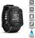 Screen Protector Compatible with Garmin Forerunner 35, 4 Pack Tempered Glass Protective Films Anti-Scratch High Definition Full Coverage Cover Sma...