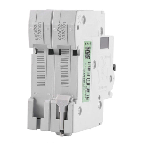 1pc 250v Solar Din Rail Circuit Breaker, 16a/32a/63a Low Voltage Circuit Breaker for Solar Panels Grid System Wind and Solar System and Many Other...