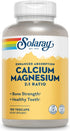 Solaray Calcium and Magnesium AAC Capsules, 180 Count (Packaging may vary)...