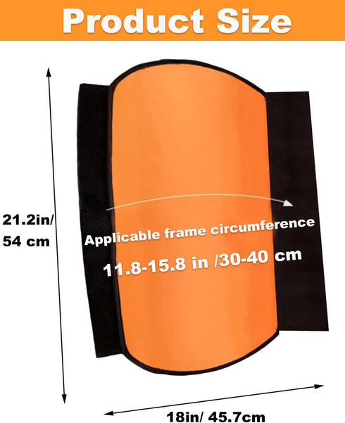 E Bike Battery Cover, Reflective Battery Protective Cover E-Bike at Night, Bicycle Thermal Cover Waterproof Dustproof Bag for Battery in Downtube,...