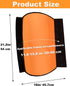 E Bike Battery Cover, Reflective Battery Protective Cover E-Bike at Night, Bicycle Thermal Cover Waterproof Dustproof Bag for Battery in Downtube,...