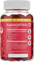 Sugar Free Prebiotic Fiber Gummies for Adults Kids Mixed Berry Flavor Plant Supplement for Women Men, Daily Digestive Health Regularity 60 Count (...