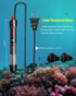 Aquarium Heater 50W, 20 Gallons Tank Submersible Aquarium Heater, Temperature Adjustable, Betta Turtle/Fish Tank Heater, Built-in Thermostat Contr...