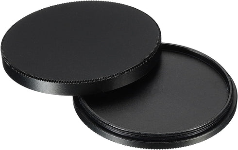 PATIKIL 49mm Lens Cap, Camera Lens Cap Cover Universal Front Metal Lens Filter Stacks Cap Protective Case for 49mm Camera Circular Polarizing Fade...