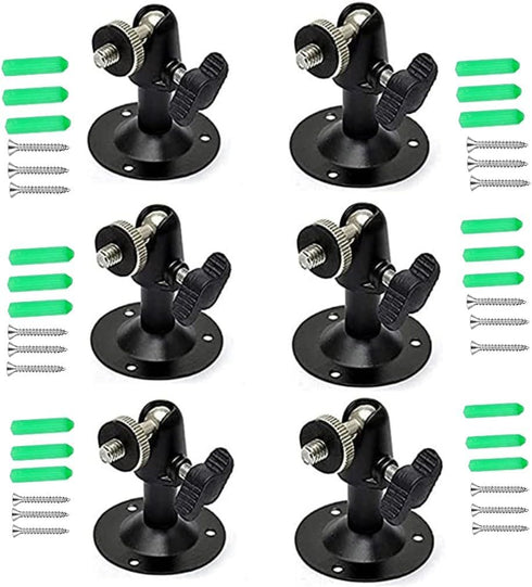 Security Wall Mount for Oculus Sensor Arlo, Arlo Pro,R Stick Up Cam Wired/Battery,GDQLCNXB Metal Security Camera Bracket Outdoor Indoor 360° Rotat...