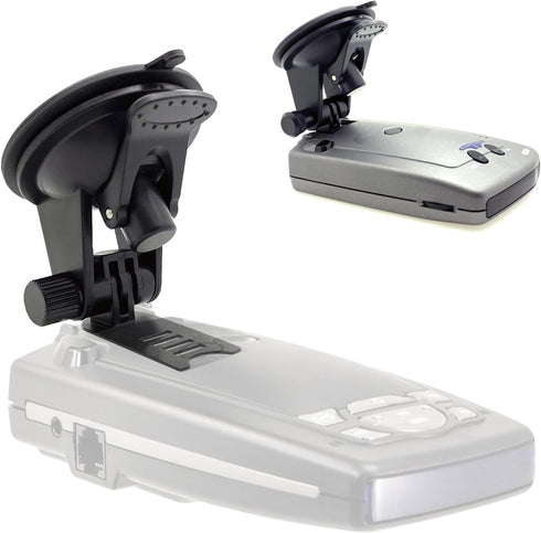 ChargerCity Enhanced Suction Windshield Suction Cup Mount for Escort Passport, Beltronics and Rocky Mountain Phantom-T Radar Detectors (Please Ver...