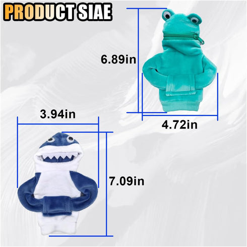Mini Animal Gear Stick Car Shifter Hoodie, Gear Shift Cover Funny Gearshift Sweater, Gear Shift Knob Hoodie Protector, Cute Gadgets Car Interior A...