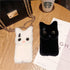 SGVAHY Furry Case for iPhone 7/8/SE2/SE3 Cute Cat Black Fur Fluffy Soft Warm Plush Fuzzy with Bling Glitter Protective Case for Women Girls...