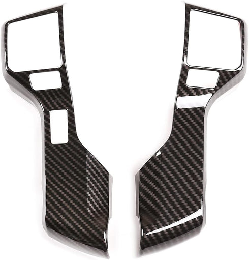 LLKUANG Car Steering Wheel Moulding Chrome Cover Trims Stickers Fit for Toyota Tundra 2014-2021 Tacoma 2016-2022 ABS Steering Wheel Cover Trim Acc...