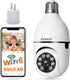 5G Light Bulb Security Camera Wifi Dual Band ,360 degree 1080P Security Camera, Wireless Indoor Camera Full Color,Smart Dome Camera with Auto Trac...