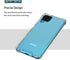 Folmeikat Samsung Galaxy A12 Phone Case, Clear Transparent Reinforced Corners TPU Shock-Absorption Flexible Cell Phone Cover for Samsung A12 6.5"(...