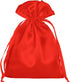 50 Pack 5X7 Red Satin Bags - Small Gift, Jewelry, Wedding Favor, Baby Shower, Party Favor Bags...