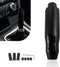 1 PC Car Modified Gear Lever, 5.7" Racing Decorative Alloy Easy-Grip Shift Knob with Adapter, Gear Shifting Smooth Operation Long Handle, Universa...