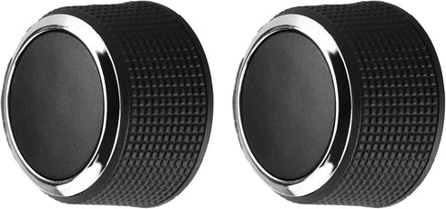 2PCS Rear Radio Volume Control Knob 2291-2547 Compatible for Escalade Enclave Tahoe Chevy GM*C Acadia Sierra 1500 2500HD 3500HD 2007-2013 Rear Rad...