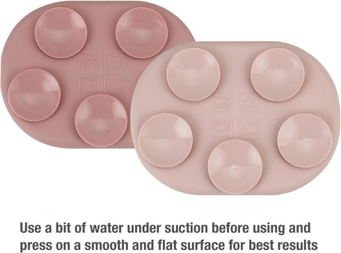 PandaEar 12PCS Silicone Baby Feeding Set | 2 Sectioned Baby Suction Plate, 2 Baby Bibs, 2 Toddler Cup, 4 Baby Spoons & 2 Baby Forks | Baby Led Wea...