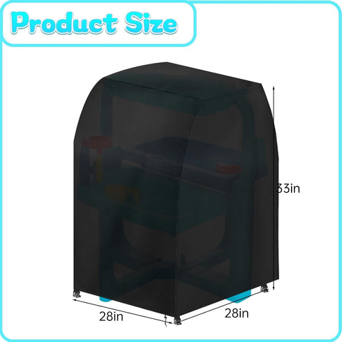 Kids Water Table Cover Compatible with Little Tikes 660429C3,Outdoor Toy Covers for Toddlers Water Table,Waterproof,Dust Proof, Anti-UV Sandbox Ta...