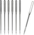 50 Pcs Size 100/16 Universal Leather&Jeans Sewing Machine Needles, Heavy Duty Machine Needles for Thickened Fabrics, Compatible with Home Sewing M...