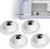 Self Adhesive Caster Wheels for Cricut, 360° Swivel Wheels Universal for Cricut Maker/Explore Air Machines & Furniture & Appliances, 220 LBS Load ...