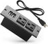 Conference Recessed Power Strip Socket with USB Ports,Table Power Strip,Desktop Charging Station with 2-Outlets and 2 USB Ports...