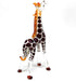ZOOCRAFT Glass Giraffe Figurine Collectible Hand Blown Safari Miniature Animals Collectibles Home Decoration Statues...