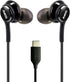 in-Ear AKG Wired Earbuds with Microphone – USB-C Earbuds with Braided Cable – AKG Headphones with Mic Compatible with Samsung Galaxy S24 Ultra, S2...