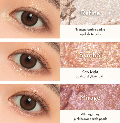 UNLEASHIA Glitterpedia Eye Shadow Palette|Point Makeup Vegan|Korean Cosmetics|Daily|matte|glitter|shimmer|pearl|daily|party|sparkling… (NO.1 All o...