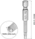 uxcell 9/64" Magnetic Hex Head Screwdriver Bit, 1/4" Hex Shank 2" Length S2 Steel Power Tool, 10 Pcs...