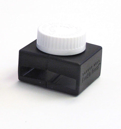 Seat Belt Button Cover Deters Children and Disabled Adults from Opening Their Seat Belt While Riding in a Motorized Vehicle, No "Key" Needed to Op...