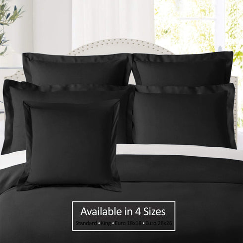 Nestl Soft Pillow Shams Set of 2 - Double Brushed Microfiber Pillow Covers - Hotel Style Premium Bed Pillow Cases, with 1.5” Decorative Flange, Ki...