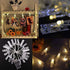 Dopheuor Photo Clip String Lights LED Fairy Clip String Lights Hanging Photo Pictures Battery Operated for Gifts Patio Christmas Bedroom Wedding B...
