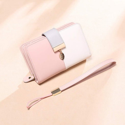 BAIGIO Wristlet Wallets for Women Leather Wallets Bifold Wallet RFID Clutch Wallet for Women Card Holder Small Purse Lady...