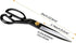 Professional Tailor Scissors 9 Inch for Cutting Fabric Heavy Duty Scissors for Leather Cutting Industrial Sharp Sewing Shears for Home Office Arti...