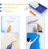 Small Paint Roller Kit, 15PCS 4 Inch Mini Foam Paint Roller Cover with 1 Paint Tray and 1 Roller Frame, Foam Paint Rollers Refills House Painting ...