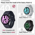 Miimall Waterproof Case for Samsung Galaxy Watch 6 40mm, Hard PC Bumper Cover with Tempered Glass Screen Protector for Galaxy Watch 6, Full Covera...