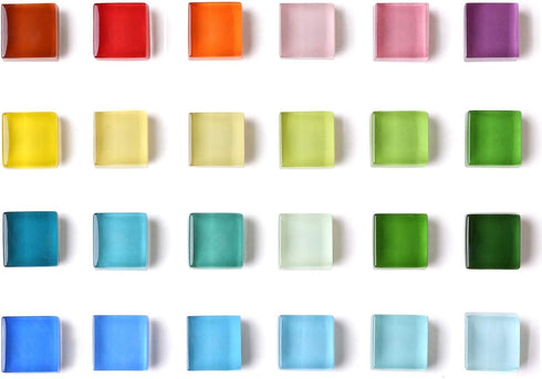 Mymazn 24 Color Refrigerator Magnets - Colorful Fridge Magnets with Cute Decorative Designs for Office, Kitchen, Locker, Glass...