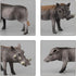 Fantarea Wild Life Jungle Animal World Figures Boar Pig Model Set Toys Desktop Decor Ornament Birthday Party Favors Classrooms Rewards for Childre...