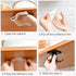 2pcs 360 °Rotation Utility Hooks, BAIEUEJO Under Cabinet Kitchen Hooks,Nail Free Adhesive Kitchen Utensils Hanging Hooks for Kitchen Utensils/Tool...