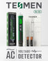 Voltage Tester, TESMEN TN-213 Non-Contact Voltage Tester, Electrical Tester, AC 12V-/70V-1000V, Dual-Range, LCD Display in Percentage, Buzzer Alar...