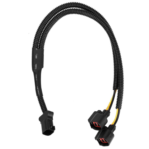Car horn wiring harness Pigtail Socke?plug-and-play horn one-to-two wiring harness Compatible with Ford Chevrolet...
